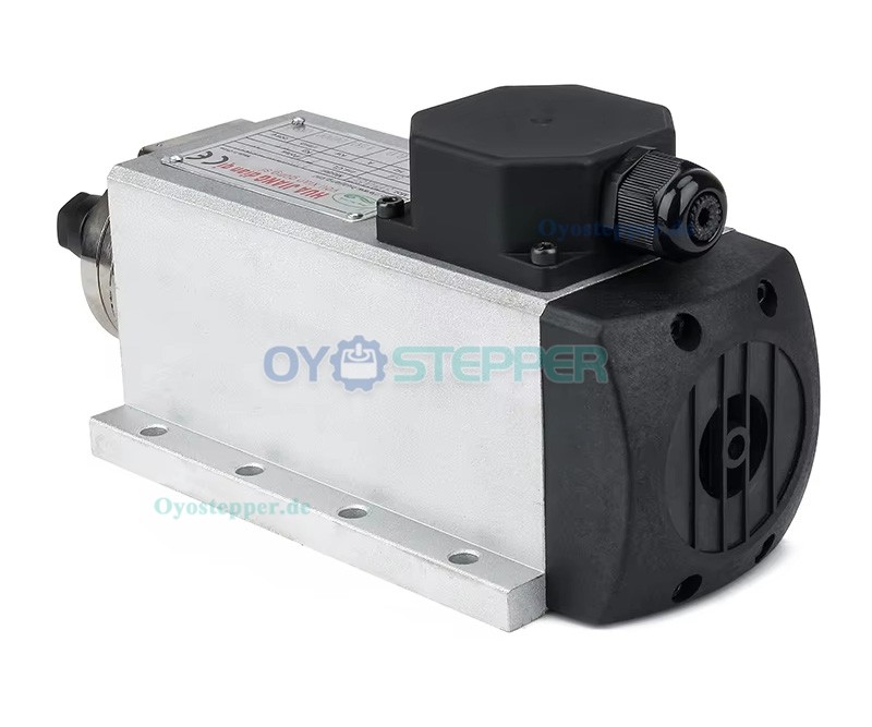 Luftgek&uuml;hlte CNC Motorspindel 1,5kW ER11/ER16 110V/220V 24000U/min mit Rundsteckverbinder